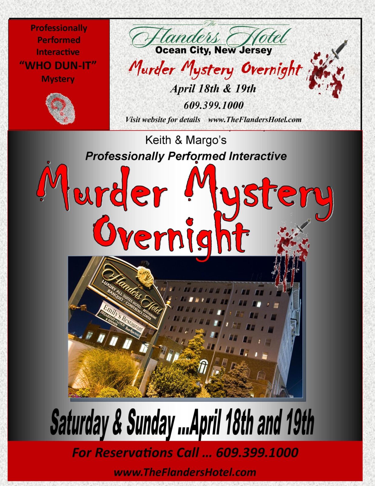 Flanders Hotel Murder Mystery Overnight • Ocean City Magazine